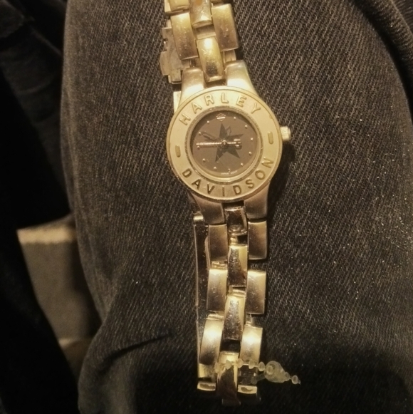 Harley-Davidson Silver and Black Wristwatch main image 5